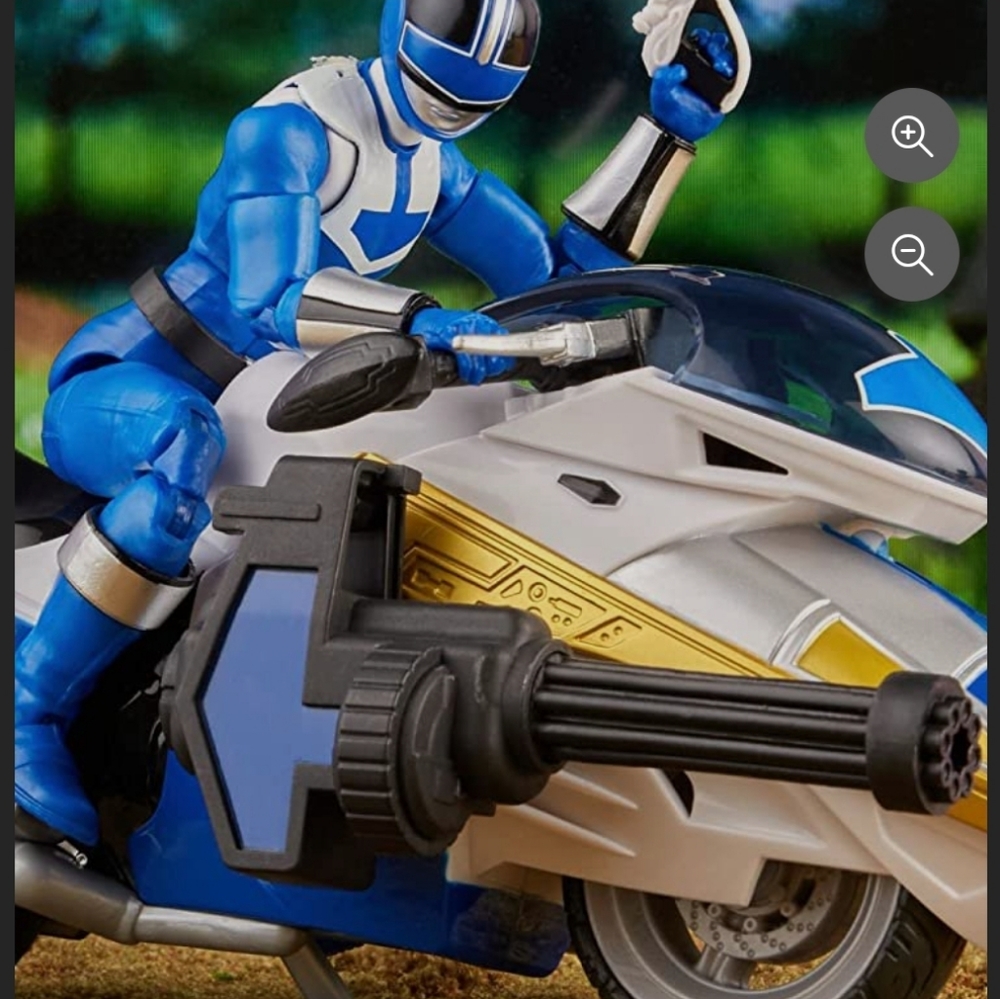 Power Rangers Lightning Collection Time Force Blue Ranger & Vector Cycle 2022 - Picture 14 of 14